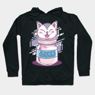 Antidepressant cat Hoodie